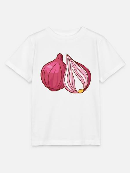 Rote Zwiebeln - Stanley/Stella Kinder T-Shirt MINI CREATOR - Weiß