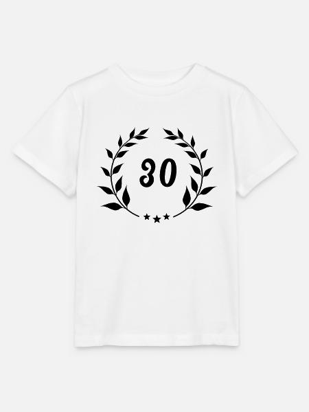 Meilenstein 30 - Stanley/Stella Kinder T-Shirt MINI CREATOR - Weiß
