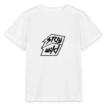 Restez sauvage - T-shirt bio MINI CREATOR Stanley/Stella Enfant - blanc - Devant - Maike (125cm)
