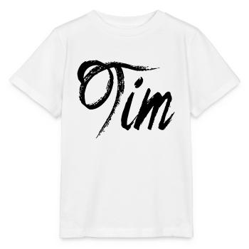 Tim - T-shirt bio MINI CREATOR Stanley/Stella Enfant - blanc - Devant - Maike (125cm)
