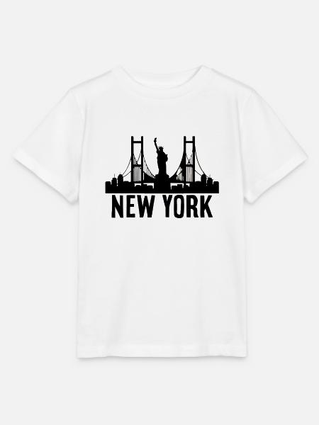 New York - Stanley/Stella Kinder T-Shirt MINI CREATOR - Weiß