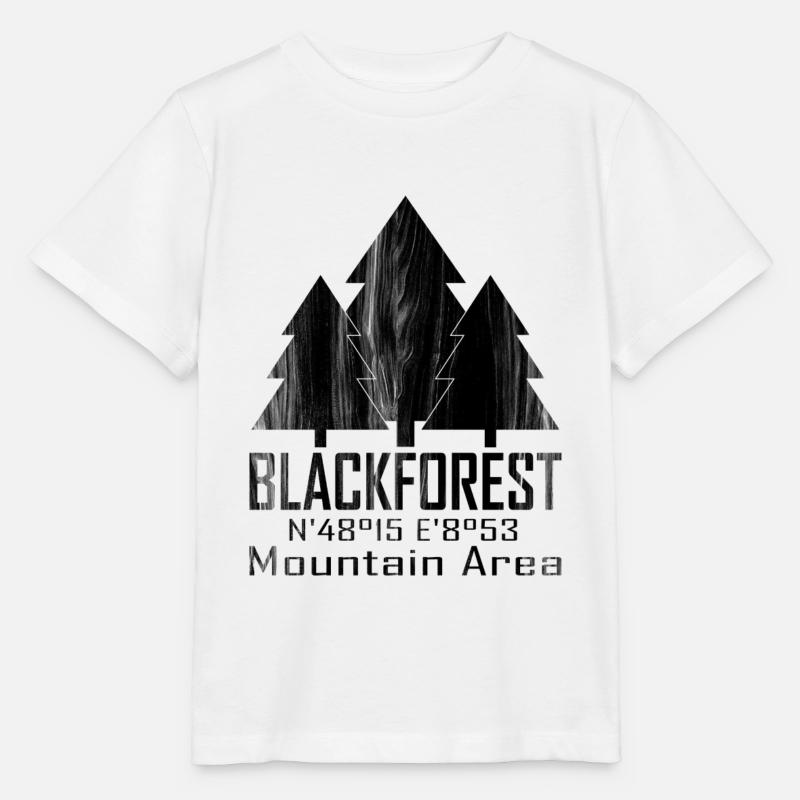Forêt-noire - T-shirt bio MINI CREATOR Stanley/Stella Enfant - blanc
