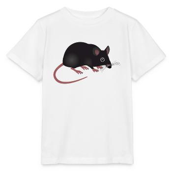 Ratte - Stanley/Stella Kinder T-Shirt MINI CREATOR  - Weiß - Vorne - Maike (125cm)