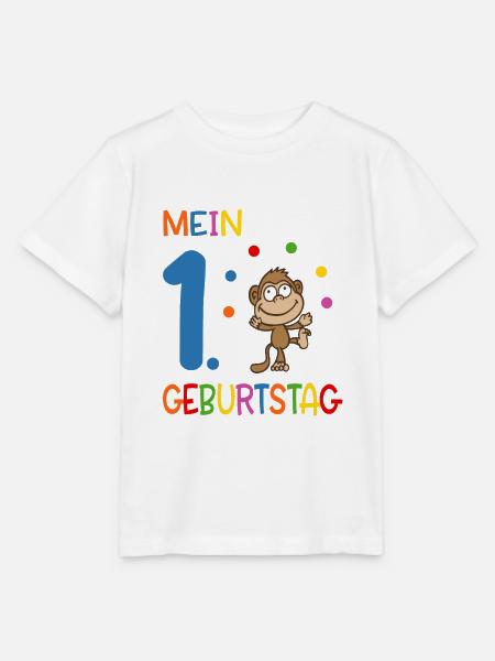 Mein erster Geburtstag - Stanley/Stella Kinder T-Shirt MINI CREATOR  - Weiß