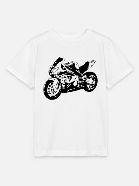 moto - T-shirt bio MINI CREATOR Stanley/Stella Enfant - blanc