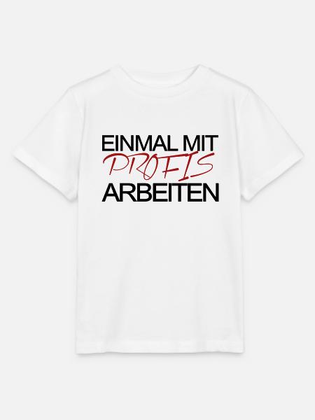 Einmal mit Profis arbeiten! - Stanley/Stella Kinder T-Shirt MINI CREATOR  - Weiß