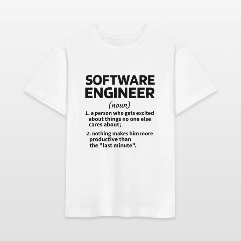 Software Engineer Software Engineer Technician Stanley/Stella MINI CREATOR Kids’ T-Shirt