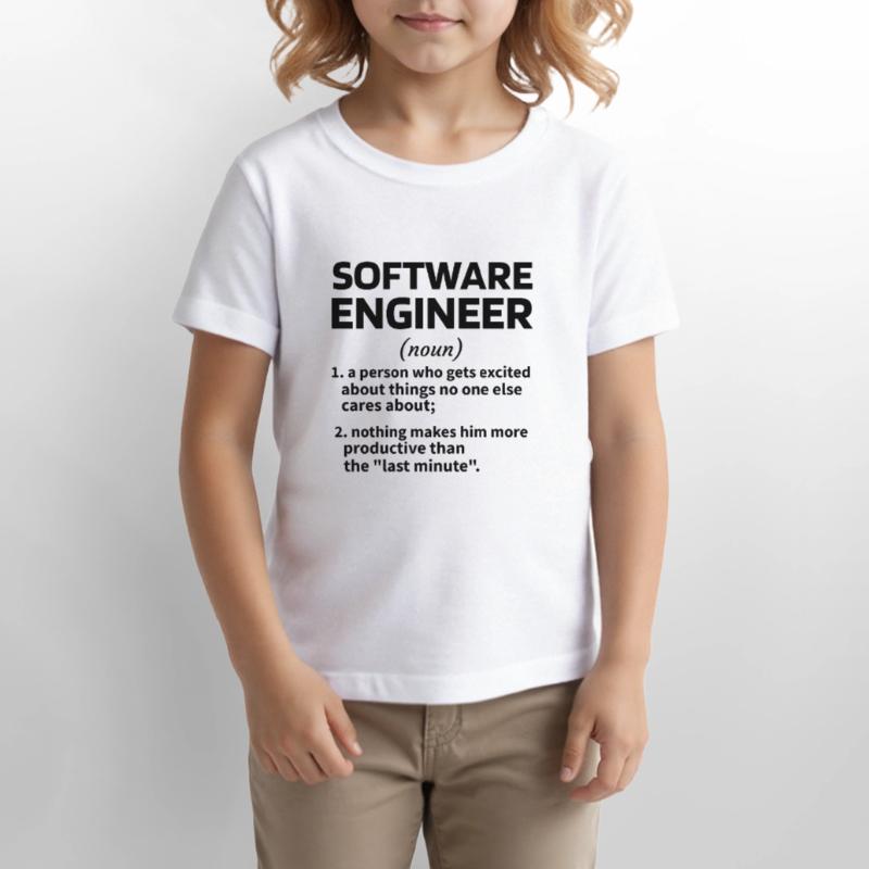 Software Engineer Software Engineer Technician Stanley/Stella MINI CREATOR Kids’ T-Shirt