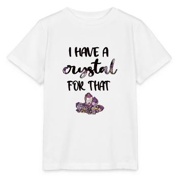 Crystals Gemstone Healing Stone Crystal Healer - Stanley/Stella MINI CREATOR Kids’ T-Shirt - white - Front - Maike (125cm)
