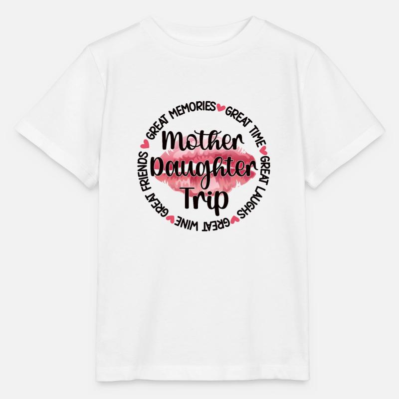 Mutter-Tochter-Urlaub Trip Mutter Tochter Reise - Stanley/Stella Kinder T-Shirt MINI CREATOR  - Weiß