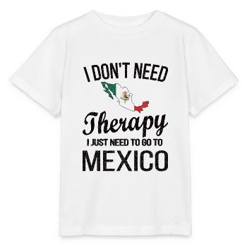 Mexican Mexico Origin Mexican Flag - Stanley/Stella MINI CREATOR Kids’ T-Shirt - white - Front - Maike (125cm)