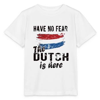 Pays-Bas néerlandais Drapeau néerlandais - T-shirt bio MINI CREATOR Stanley/Stella Enfant - blanc - Devant - Maike (125cm)