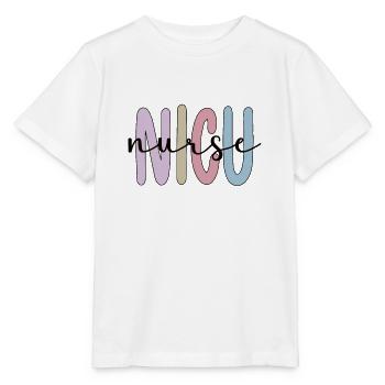 NICU Neonatologische Intensiv-Krankenschwester - Stanley/Stella Kinder T-Shirt MINI CREATOR  - Weiß - Vorne - Maike (125cm)