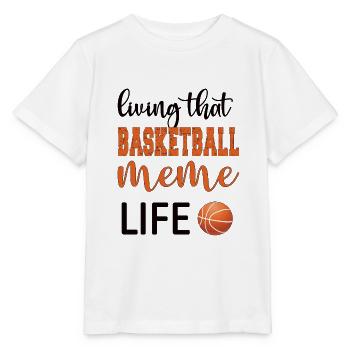 Meme Oma Von Basketballspieler Basketball Meme - Stanley/Stella Kinder T-Shirt MINI CREATOR  - Weiß - Vorne - Maike (125cm)