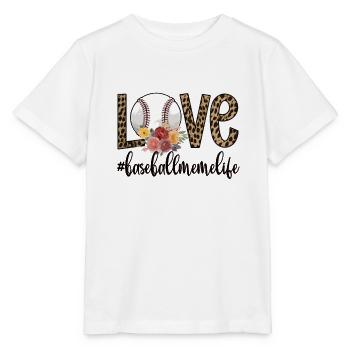 Meme Oma Eines Baseballspieler Baseball Meme - Stanley/Stella Kinder T-Shirt MINI CREATOR  - Weiß - Vorne - Maike (125cm)