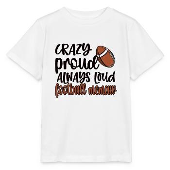 Football Memaw Grandma Of Football Player Memaw - Stanley/Stella Kinder T-Shirt MINI CREATOR  - Weiß - Vorne - Maike (125cm)