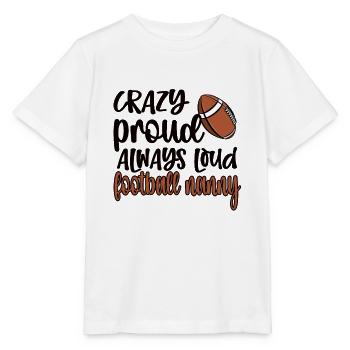 Football Nanny Grandma Of Football Player Nanny - Stanley/Stella Kinder T-Shirt MINI CREATOR  - Weiß - Vorne - Maike (125cm)