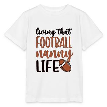 Football Nanny Grandma Of Football Player Nanny - Stanley/Stella Kinder T-Shirt MINI CREATOR  - Weiß - Vorne - Maike (125cm)