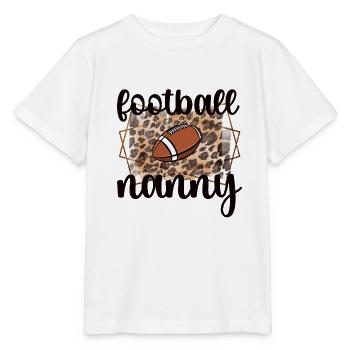 Football Nanny Grandma Of Football Player Nanny - Stanley/Stella Kinder T-Shirt MINI CREATOR  - Weiß - Vorne - Maike (125cm)