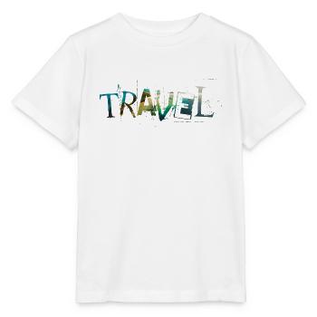 Travel - T-shirt bio MINI CREATOR Stanley/Stella Enfant - blanc - Devant - Maike (125cm)