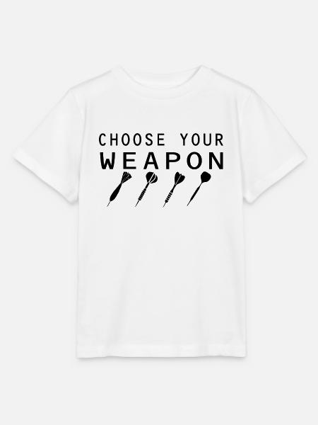 Darts Dart - Stanley/Stella Kinder T-Shirt MINI CREATOR  - Weiß