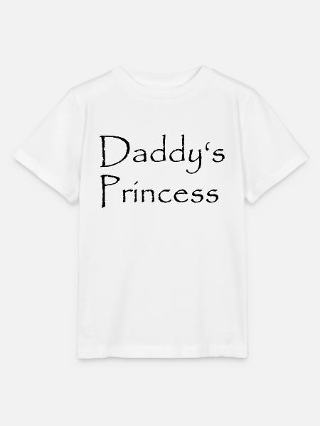 Daddys Princess - Stanley/Stella Kinder T-Shirt MINI CREATOR  - Weiß