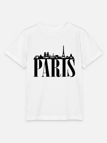 Paris - Stanley/Stella Kinder T-Shirt MINI CREATOR  - Weiß