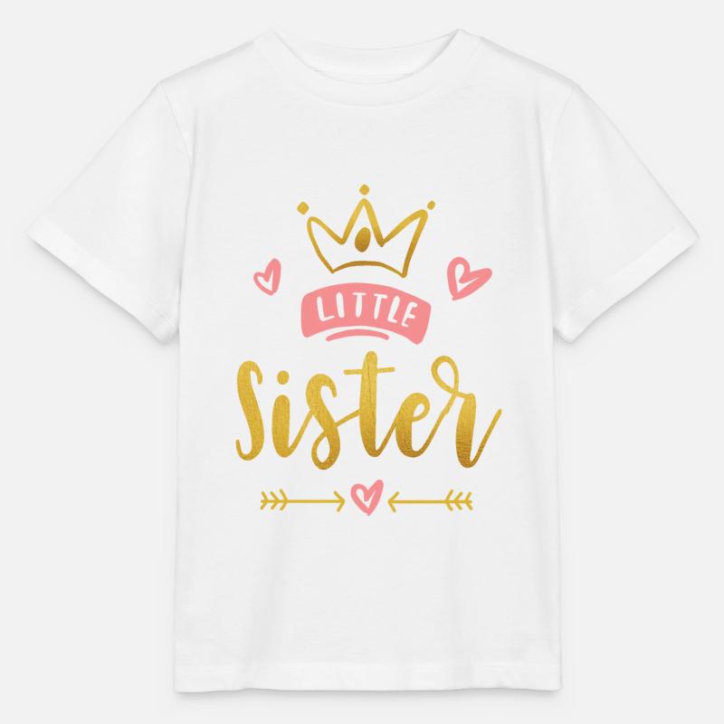 Kleine Schwester - Stanley/Stella Kinder T-Shirt MINI CREATOR  - Weiß