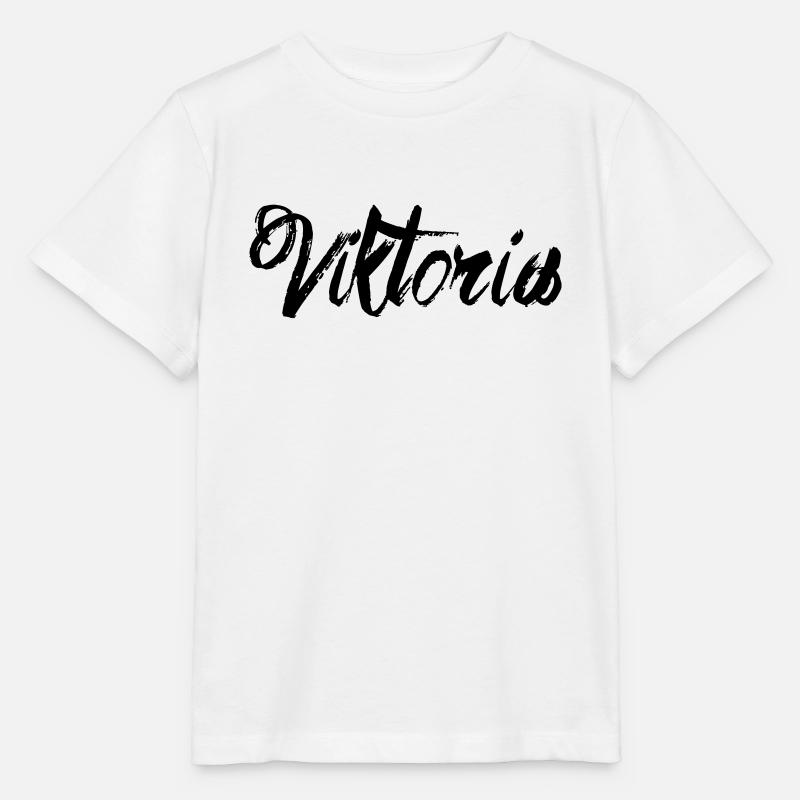 Victoria - T-shirt bio MINI CREATOR Stanley/Stella Enfant - blanc