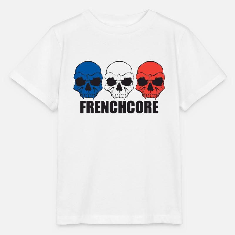Noyau français - T-shirt bio MINI CREATOR Stanley/Stella Enfant - blanc