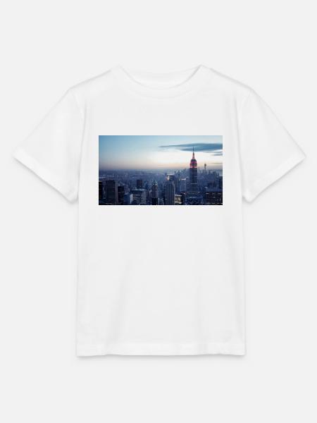 New York City - Stanley/Stella Kinder T-Shirt MINI CREATOR - Weiß