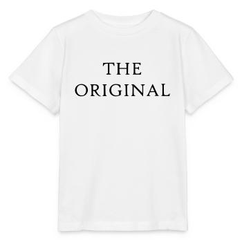 Statement saying The Original - Stanley/Stella MINI CREATOR Kids’ T-Shirt - white - Front - Maike (125cm)