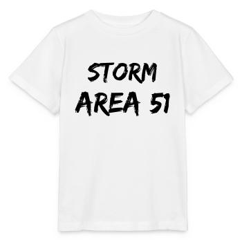 STORM AREA 51 - Stanley/Stella MINI CREATOR Kids’ T-Shirt - white - Front - Maike (125cm)