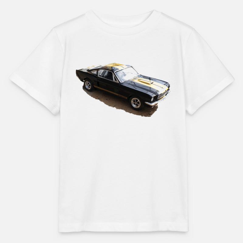 Oldtimer auto - T-shirt bio MINI CREATOR Stanley/Stella Enfant - blanc