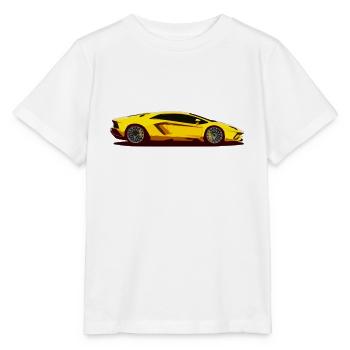 Sports car sports car car - Stanley/Stella MINI CREATOR Kids’ T-Shirt - white - Front - Maike (125cm)