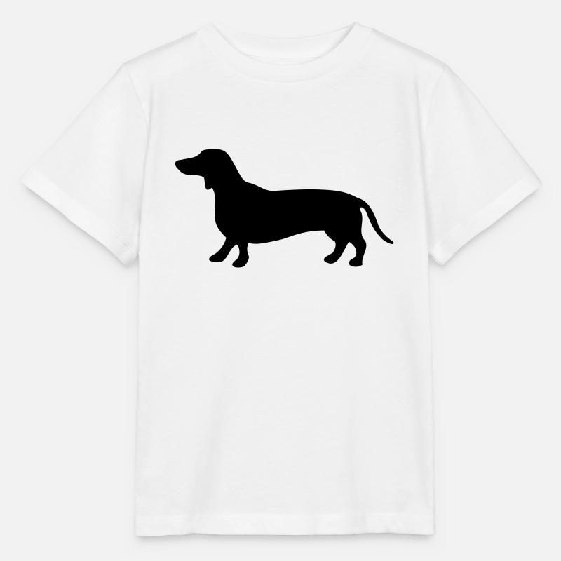 Dackel - Stanley/Stella Kinder T-Shirt MINI CREATOR  - Weiß