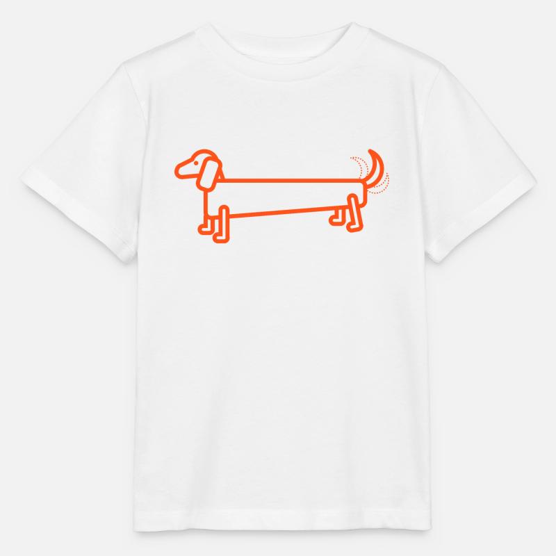 Teckels - T-shirt bio MINI CREATOR Stanley/Stella Enfant - blanc
