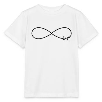 Unendlichkeit Hoffnung hope - Stanley/Stella Kinder T-Shirt MINI CREATOR  - Weiß - Vorne - Maike (125cm)