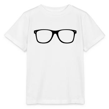 Brille - Stanley/Stella Kinder T-Shirt MINI CREATOR  - Weiß - Vorne - Maike (125cm)