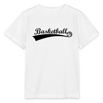 Basketball Basket - Stanley/Stella MINI CREATOR Kids’ T-Shirt - white - Front - Maike (125cm)