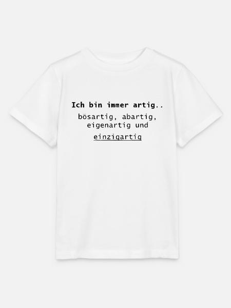 Lustiger cooler Spruch - Stanley/Stella Kinder T-Shirt MINI CREATOR - Weiß