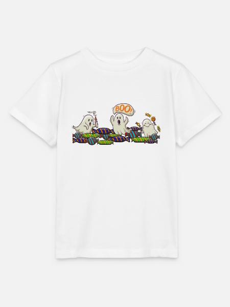 Happy Helloween - Stanley/Stella Kinder T-Shirt MINI CREATOR - Weiß