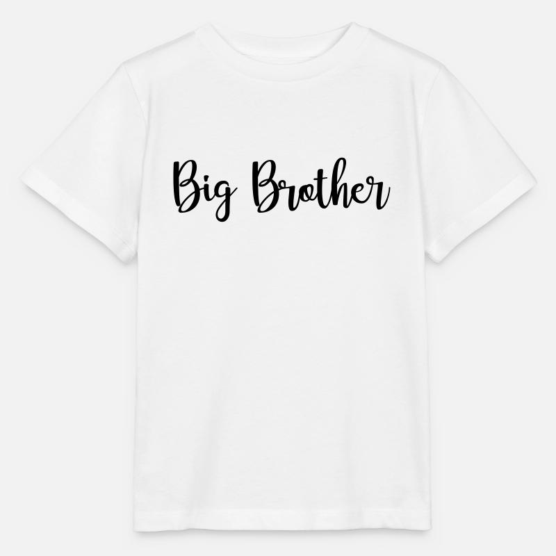 big brother - Stanley/Stella MINI CREATOR Kids’ T-Shirt - white