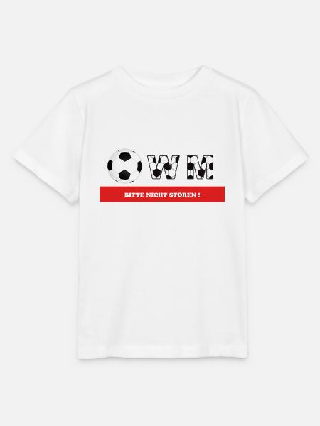 WM Bitte nicht stören! - Stanley/Stella Kinder T-Shirt MINI CREATOR - Weiß