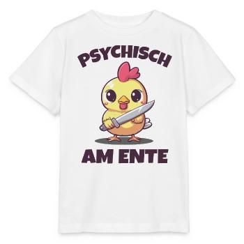 Psychisch am Ente - Stanley/Stella Kinder T-Shirt MINI CREATOR  - Weiß - Vorne - Maike (125cm)