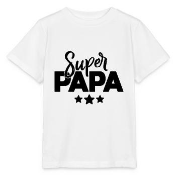 Grand papa fête des pères - T-shirt bio MINI CREATOR Stanley/Stella Enfant - blanc - Devant - Maike (125cm)