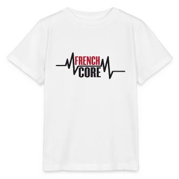 Noyau français - T-shirt bio MINI CREATOR Stanley/Stella Enfant - blanc - Devant - Maike (125cm)