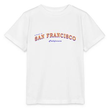 San Francisco - Stanley/Stella Kinder T-Shirt MINI CREATOR  - Weiß - Vorne - Maike (125cm)