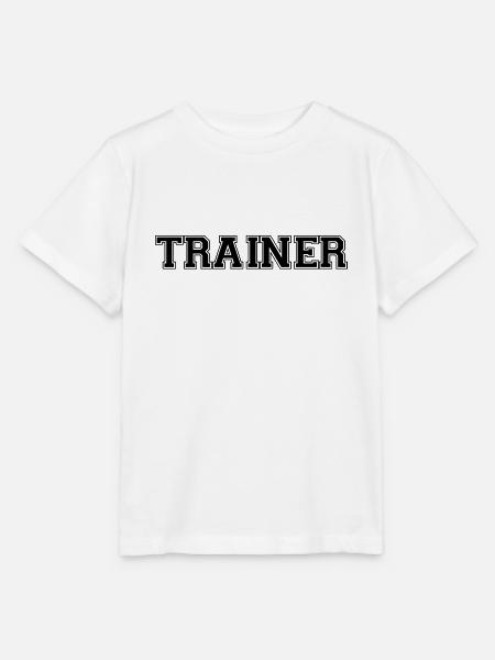 Trainer - Stanley/Stella Kinder T-Shirt MINI CREATOR - Weiß