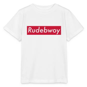 Boîte Rudebwoy rouge - T-shirt bio MINI CREATOR Stanley/Stella Enfant - blanc - Devant - Maike (125cm)